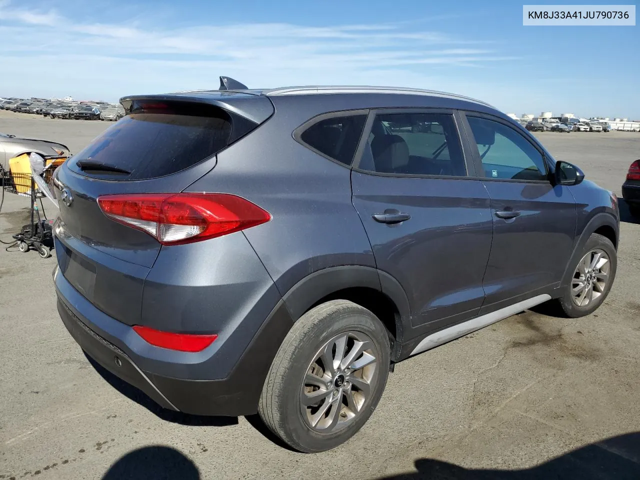 2018 Hyundai Tucson Sel VIN: KM8J33A41JU790736 Lot: 77212624