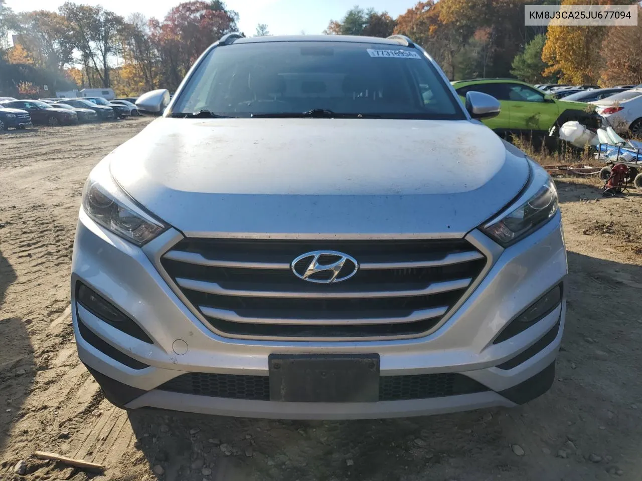 2018 Hyundai Tucson Value VIN: KM8J3CA25JU677094 Lot: 77316954