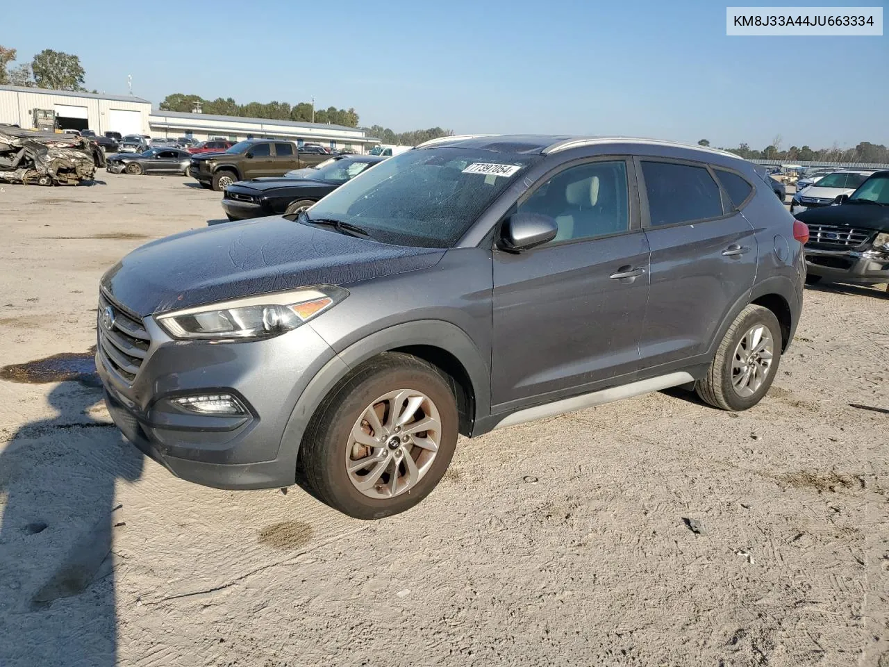 2018 Hyundai Tucson Sel VIN: KM8J33A44JU663334 Lot: 77397054