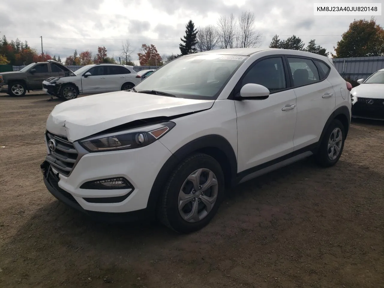 2018 Hyundai Tucson Se VIN: KM8J23A40JU820148 Lot: 77405774