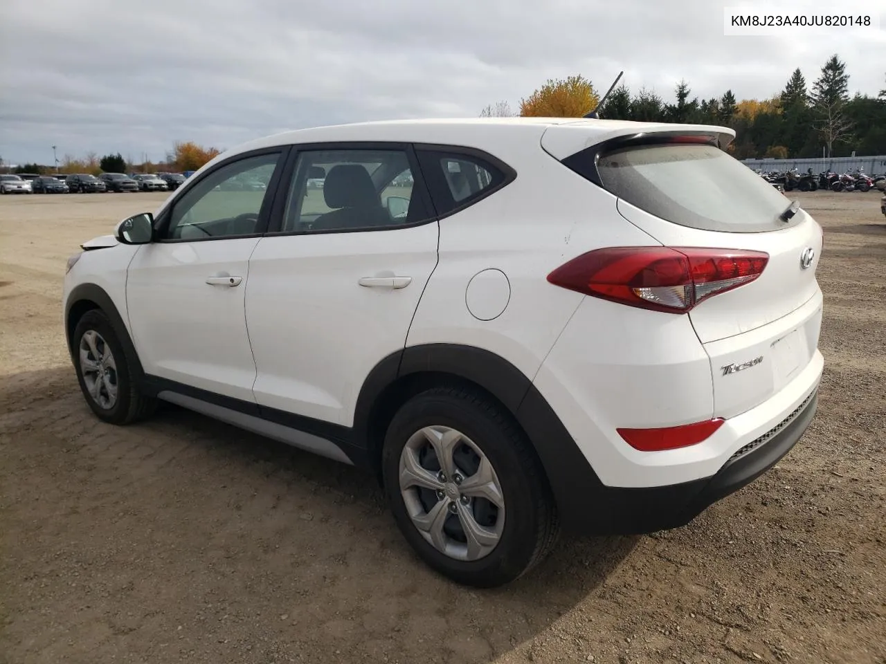 2018 Hyundai Tucson Se VIN: KM8J23A40JU820148 Lot: 77405774