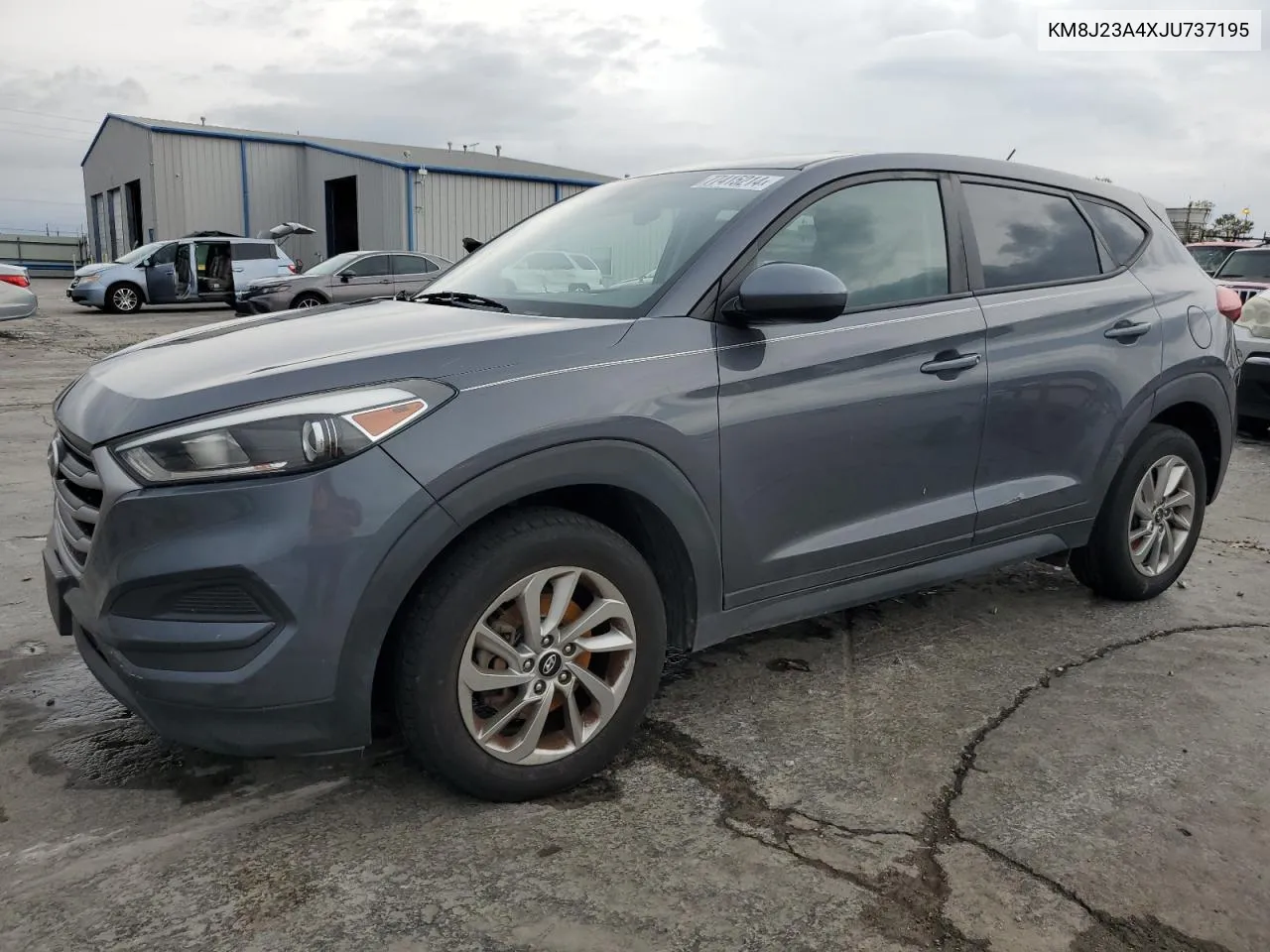 2018 Hyundai Tucson Se VIN: KM8J23A4XJU737195 Lot: 77415214