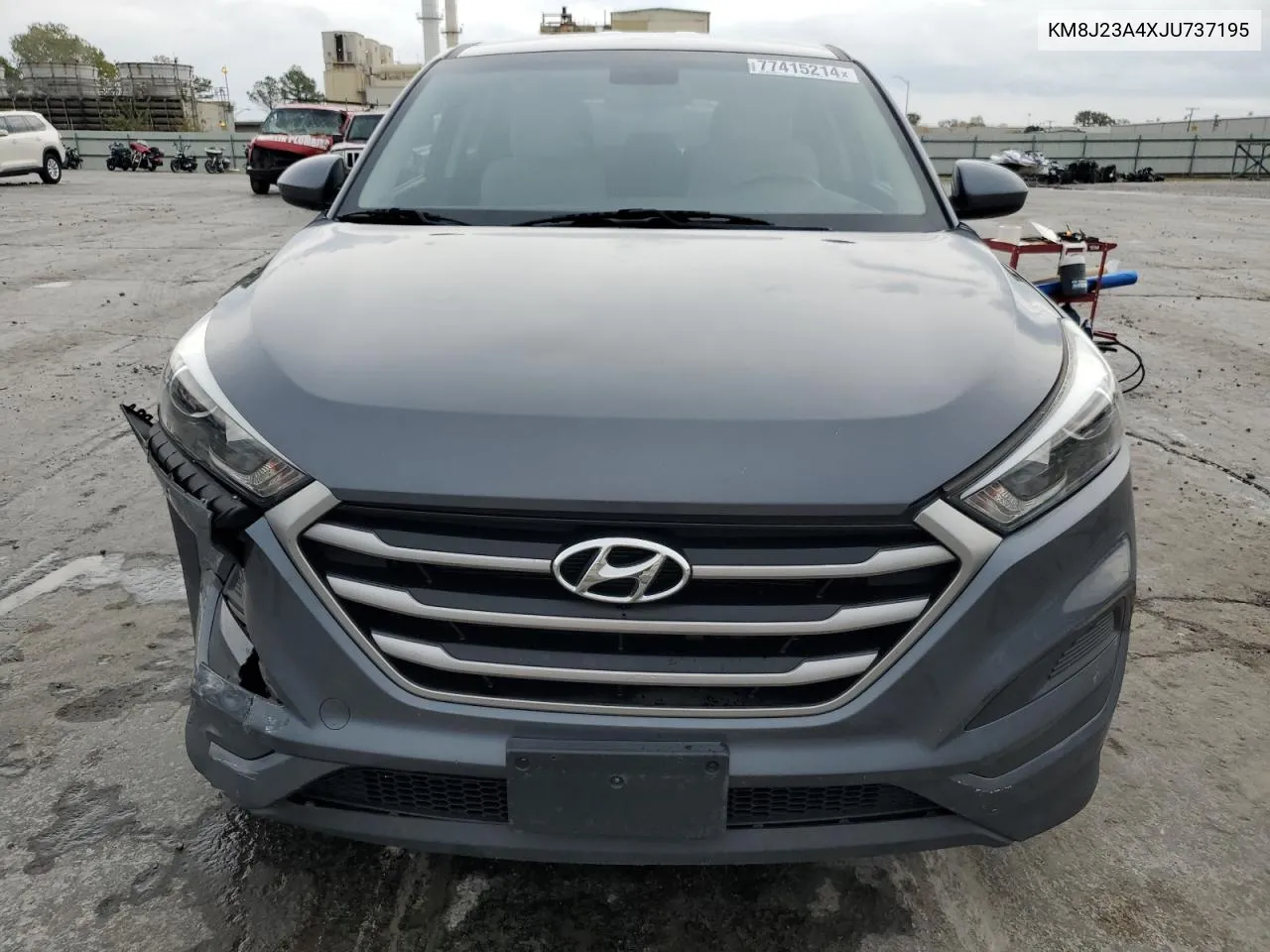 2018 Hyundai Tucson Se VIN: KM8J23A4XJU737195 Lot: 77415214