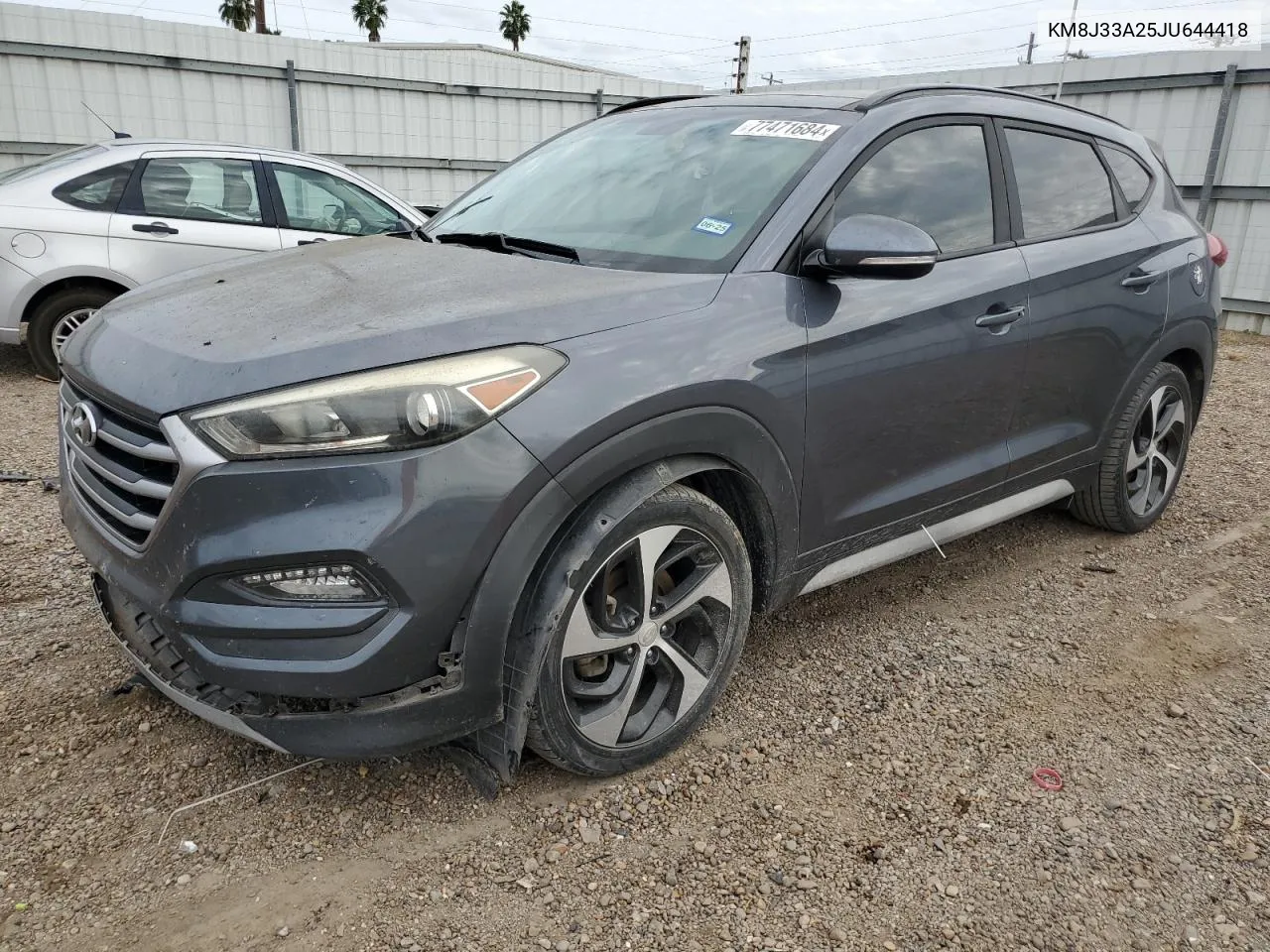 2018 Hyundai Tucson Value VIN: KM8J33A25JU644418 Lot: 77471684