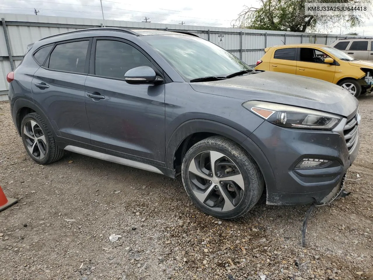 2018 Hyundai Tucson Value VIN: KM8J33A25JU644418 Lot: 77471684