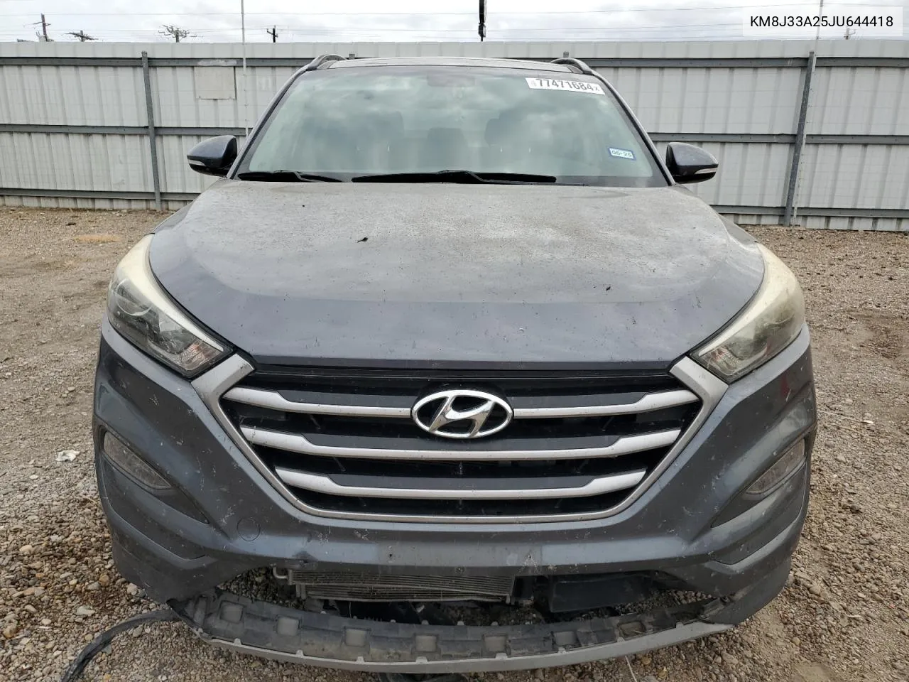 2018 Hyundai Tucson Value VIN: KM8J33A25JU644418 Lot: 77471684