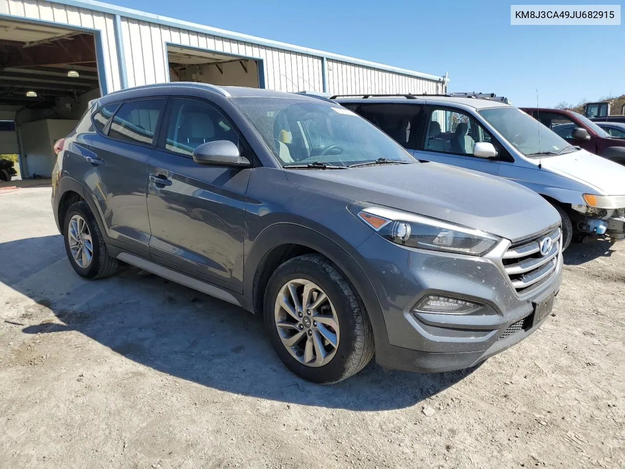 2018 Hyundai Tucson Sel VIN: KM8J3CA49JU682915 Lot: 77472624