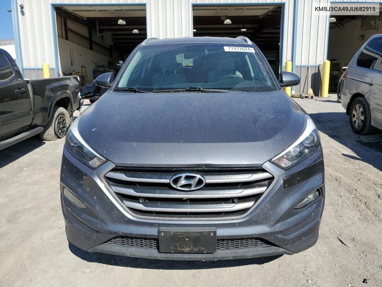 2018 Hyundai Tucson Sel VIN: KM8J3CA49JU682915 Lot: 77472624