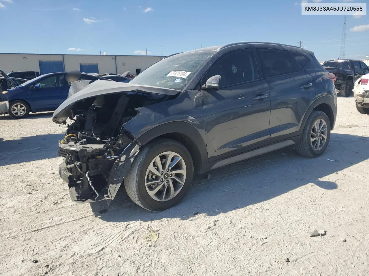 2018 Hyundai Tucson Sel VIN: KM8J33A45JU720558 Lot: 77475184