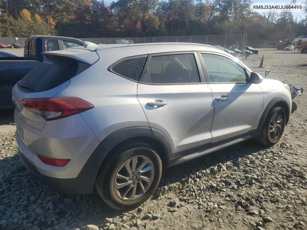 2018 Hyundai Tucson Sel VIN: KM8J33A40JU664495 Lot: 77634964