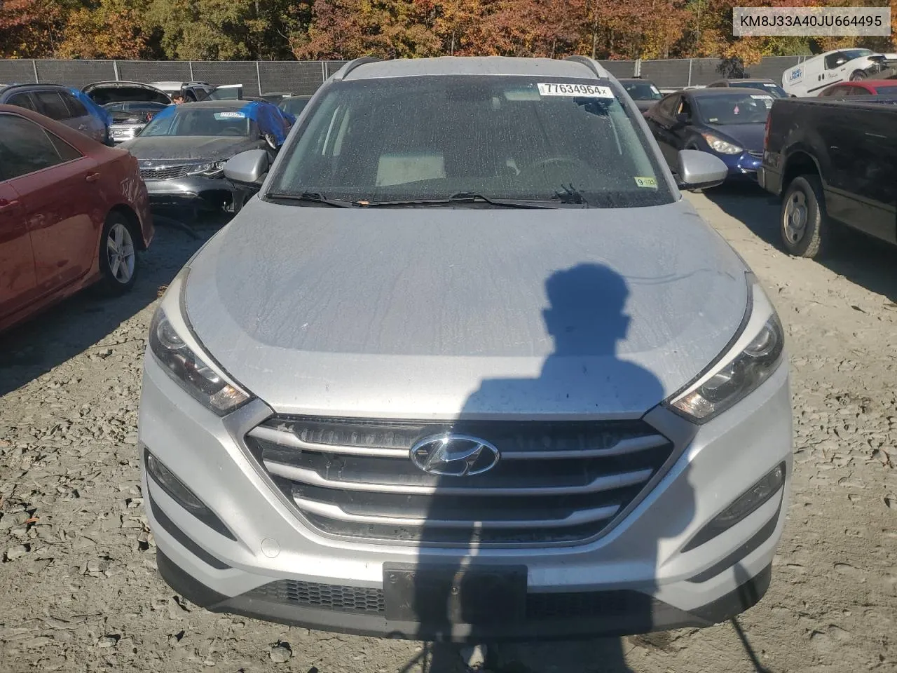 2018 Hyundai Tucson Sel VIN: KM8J33A40JU664495 Lot: 77634964