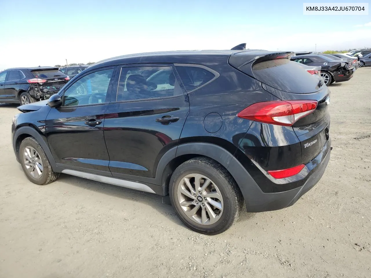 2018 Hyundai Tucson Sel VIN: KM8J33A42JU670704 Lot: 77657544