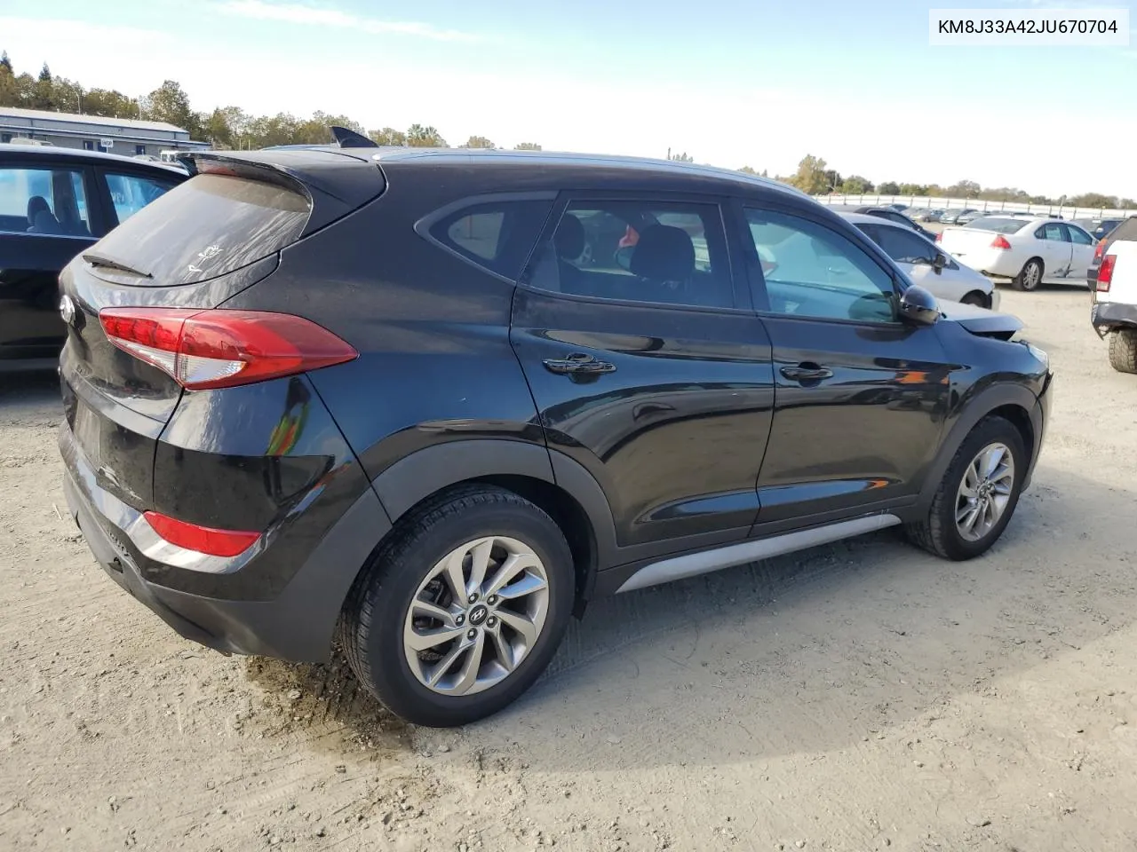 2018 Hyundai Tucson Sel VIN: KM8J33A42JU670704 Lot: 77657544