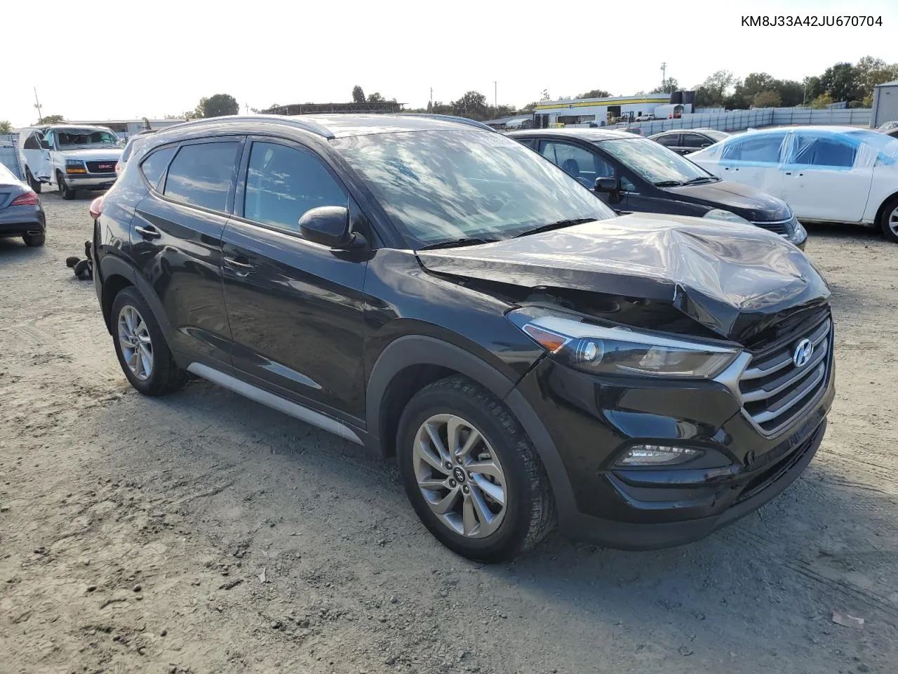 2018 Hyundai Tucson Sel VIN: KM8J33A42JU670704 Lot: 77657544