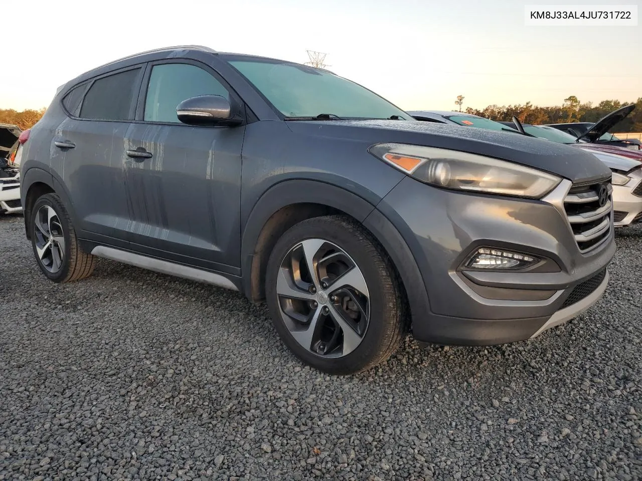 2018 Hyundai Tucson Sport VIN: KM8J33AL4JU731722 Lot: 77705954