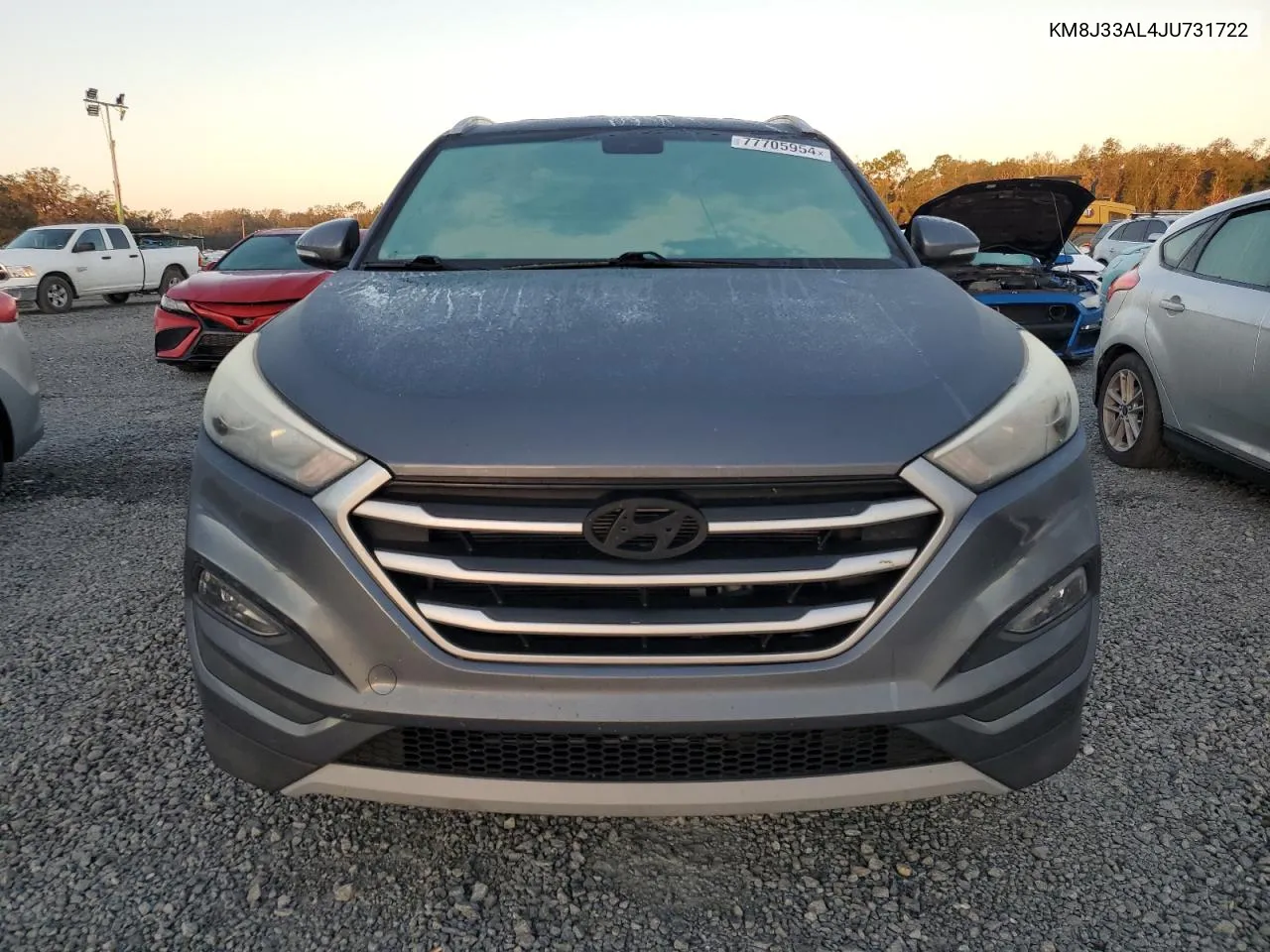 2018 Hyundai Tucson Sport VIN: KM8J33AL4JU731722 Lot: 77705954