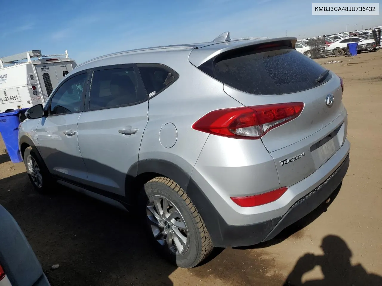 2018 Hyundai Tucson Sel VIN: KM8J3CA48JU736432 Lot: 77716624