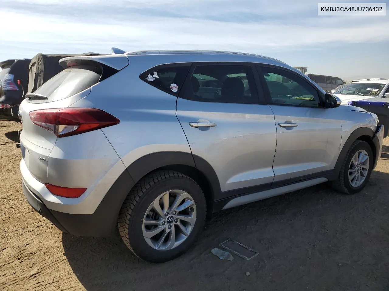 2018 Hyundai Tucson Sel VIN: KM8J3CA48JU736432 Lot: 77716624