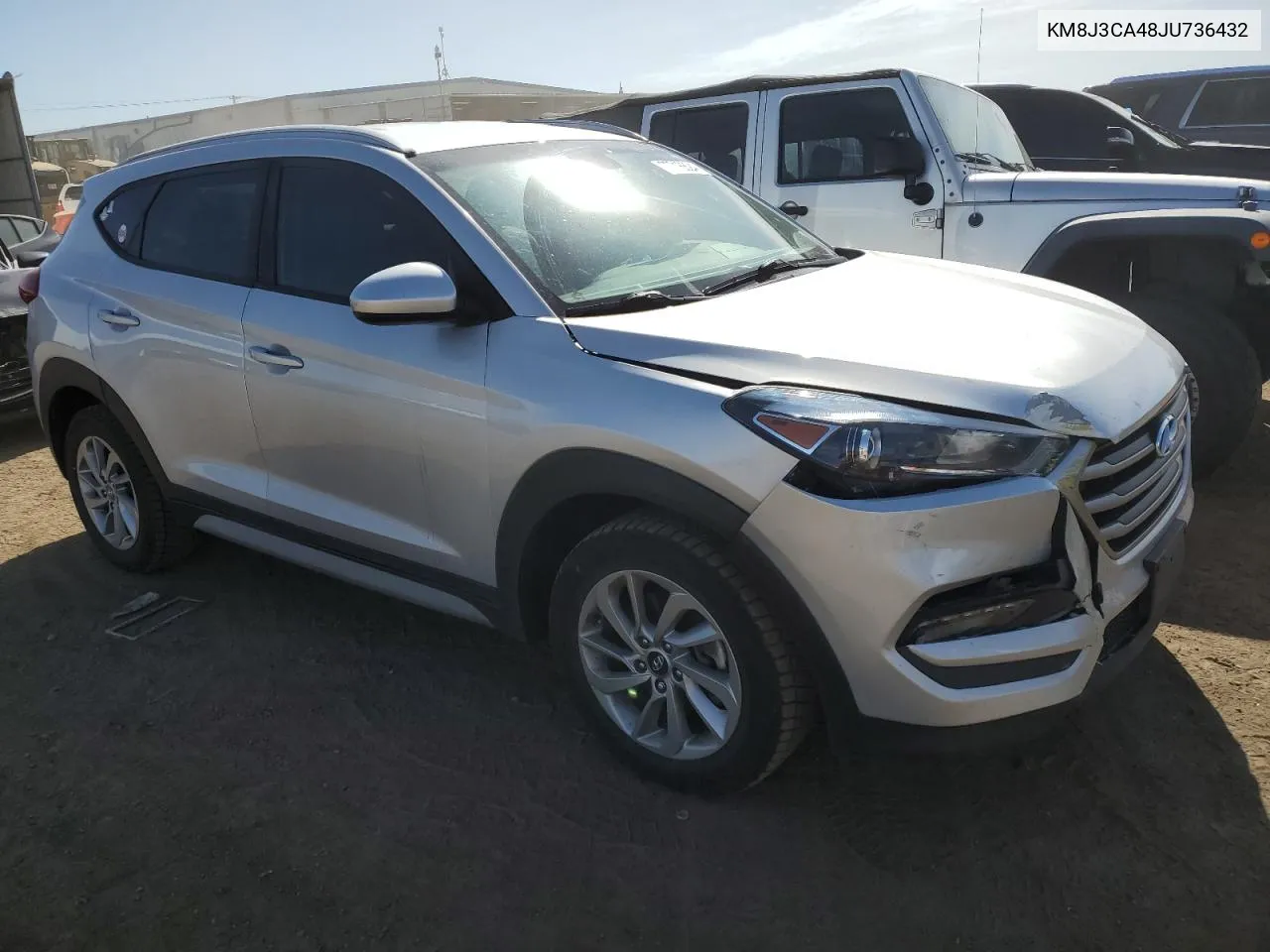 2018 Hyundai Tucson Sel VIN: KM8J3CA48JU736432 Lot: 77716624