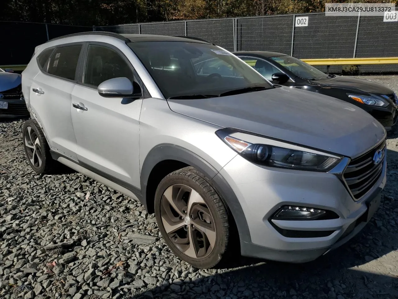 2018 Hyundai Tucson Value VIN: KM8J3CA29JU813372 Lot: 77735664