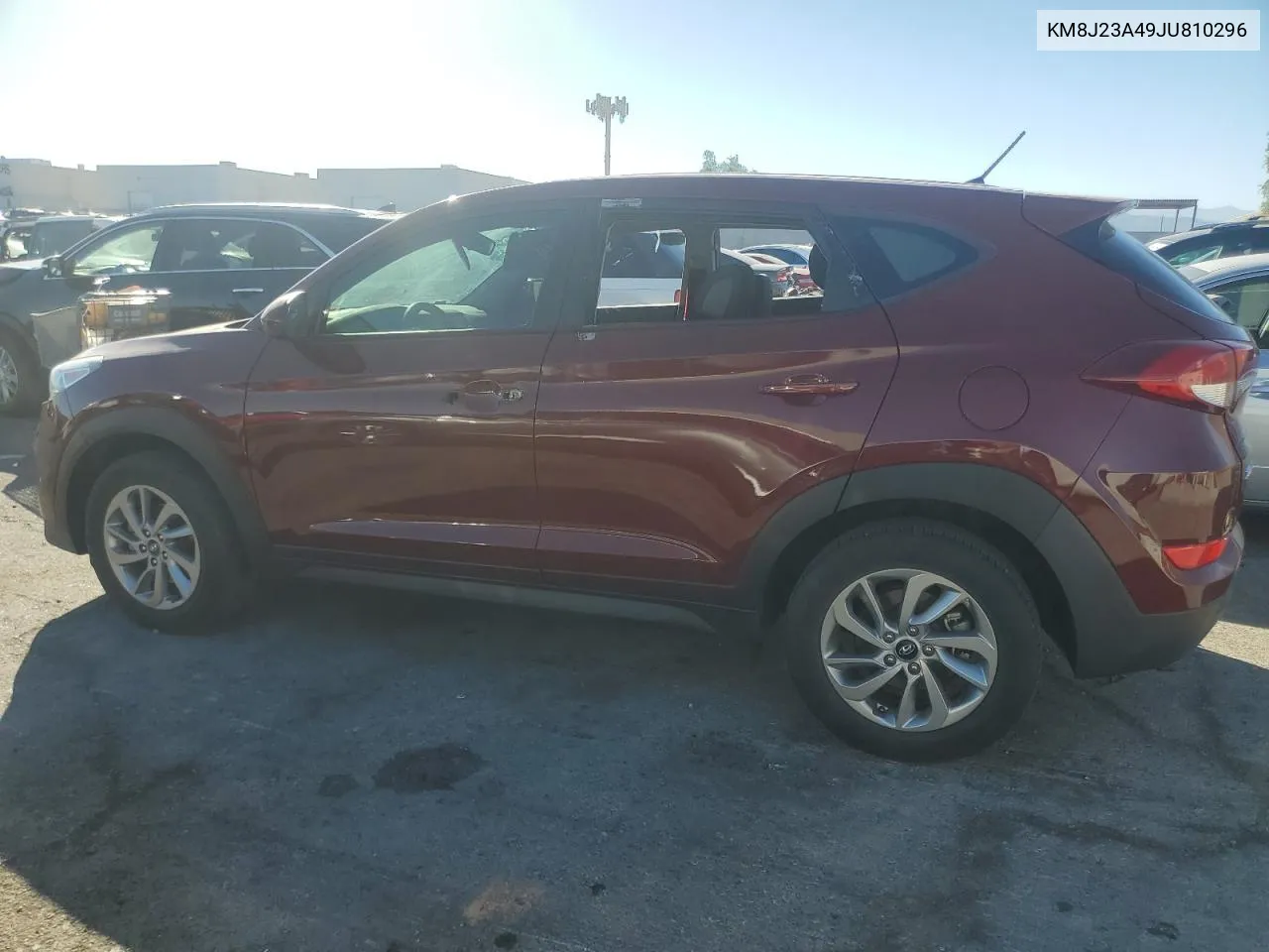 2018 Hyundai Tucson Se VIN: KM8J23A49JU810296 Lot: 77742094