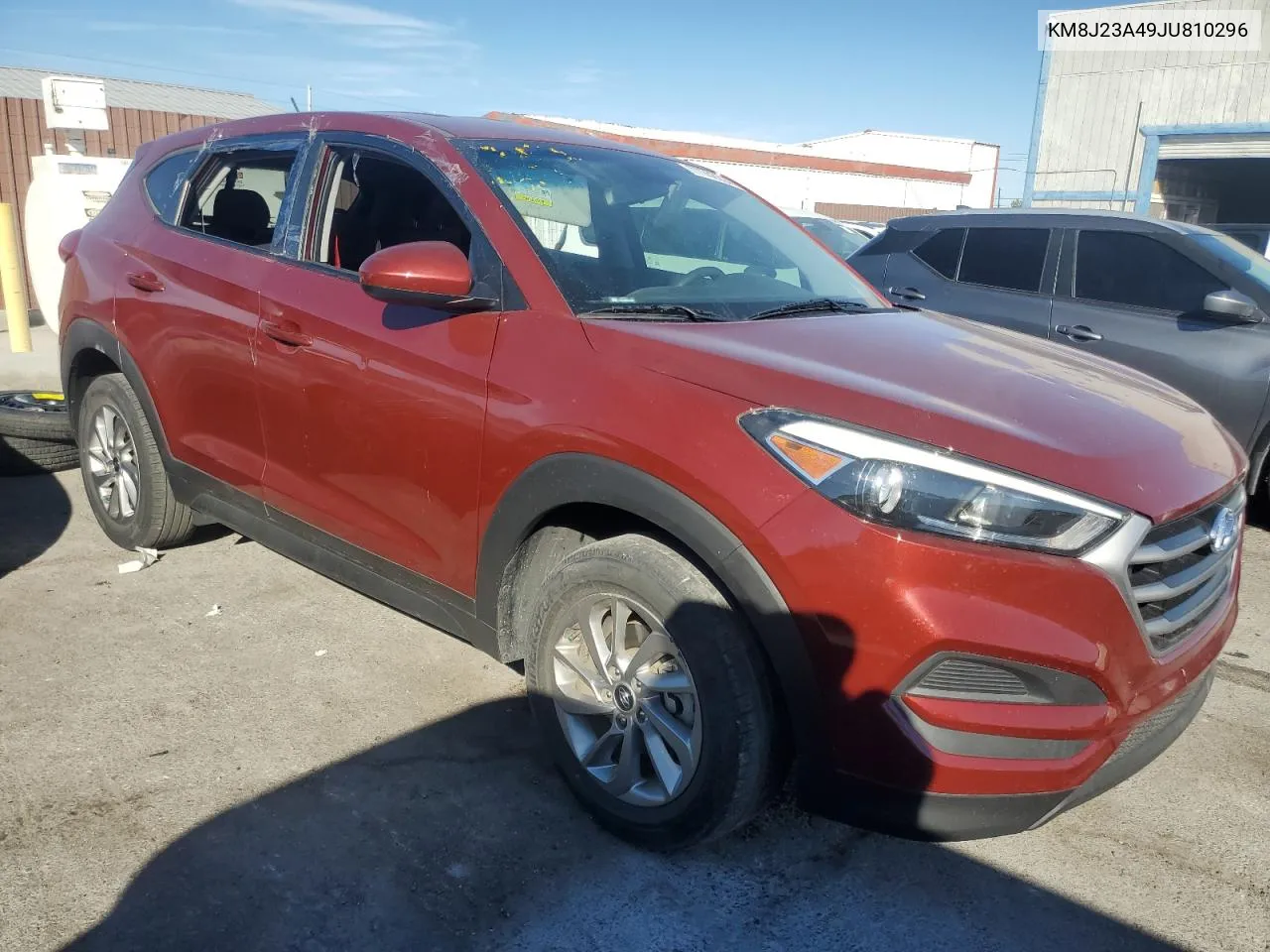 2018 Hyundai Tucson Se VIN: KM8J23A49JU810296 Lot: 77742094