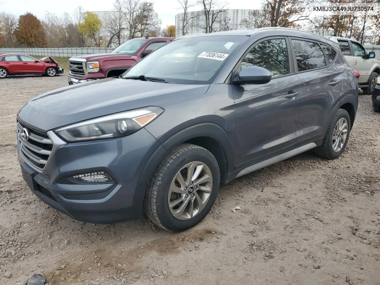 2018 Hyundai Tucson Sel VIN: KM8J3CA49JU730574 Lot: 77836144