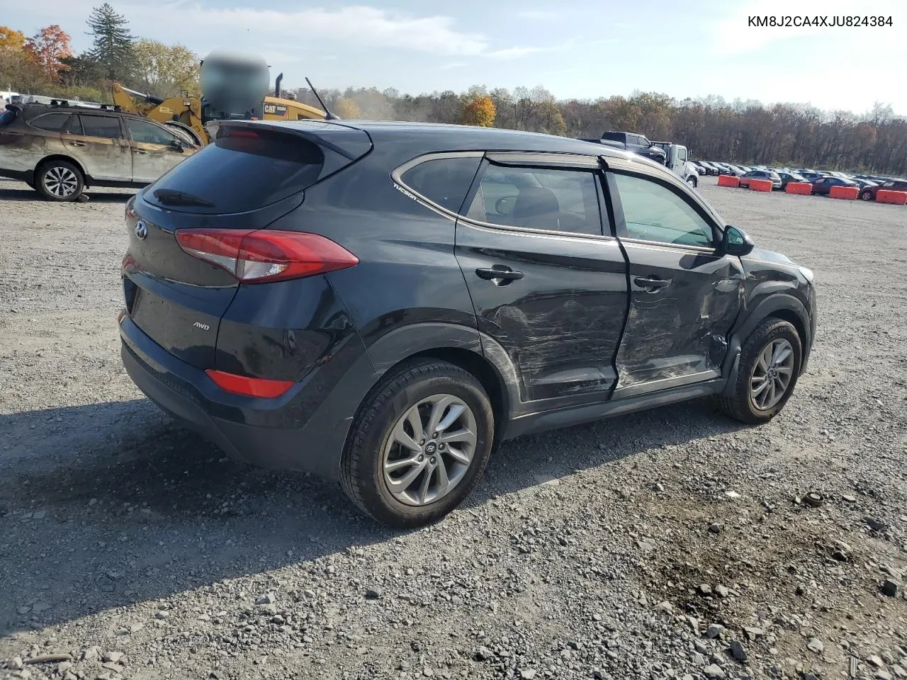 2018 Hyundai Tucson Se VIN: KM8J2CA4XJU824384 Lot: 77896634