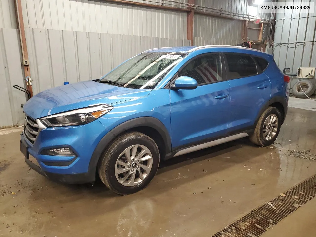 2018 Hyundai Tucson Sel VIN: KM8J3CA48JU734339 Lot: 77971014