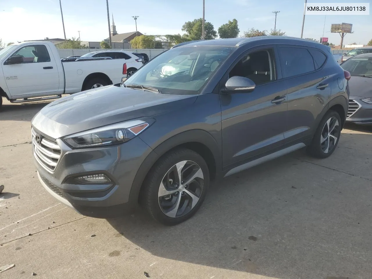 2018 Hyundai Tucson Sport VIN: KM8J33AL6JU801138 Lot: 78173034