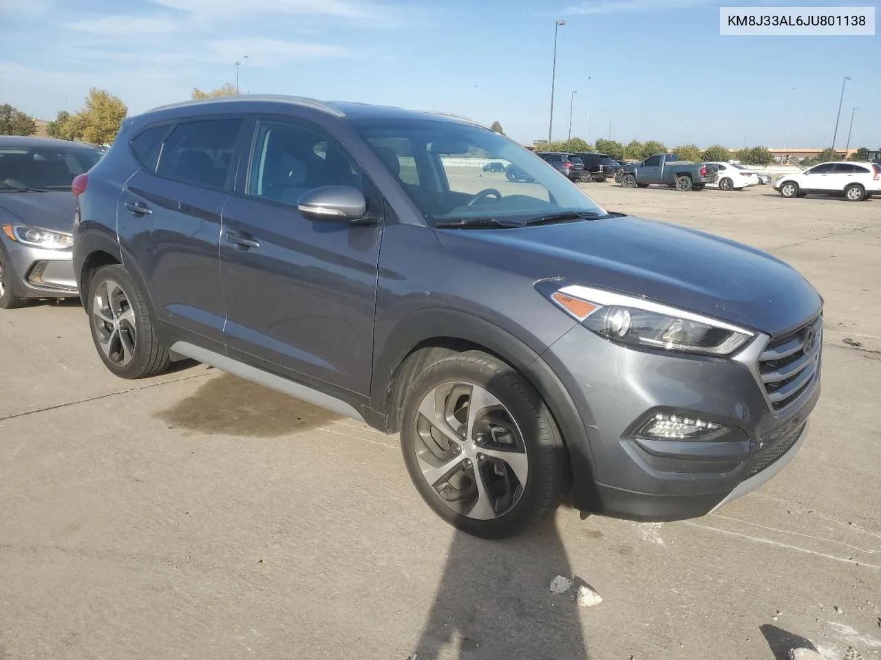 2018 Hyundai Tucson Sport VIN: KM8J33AL6JU801138 Lot: 78173034