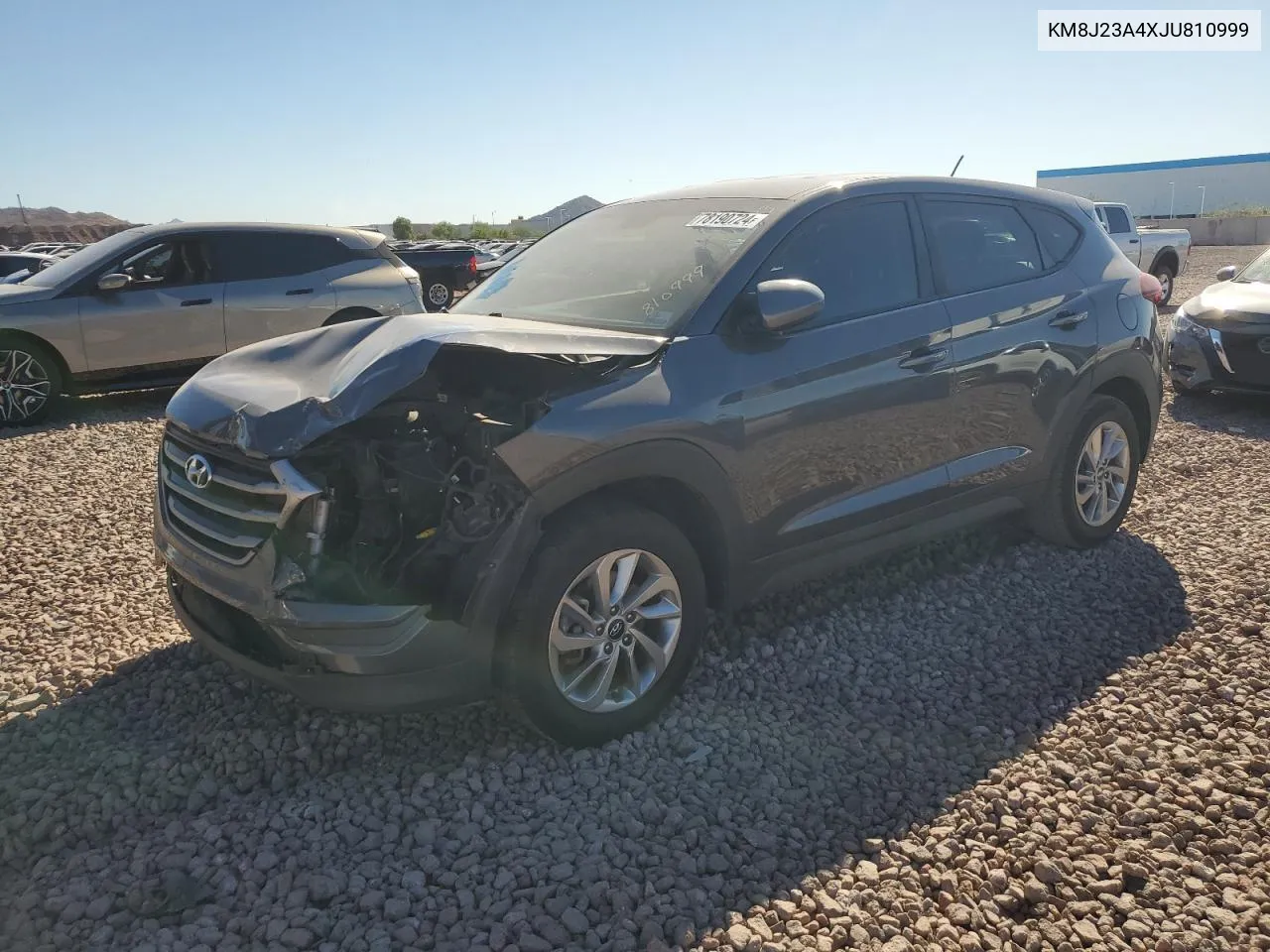 2018 Hyundai Tucson Se VIN: KM8J23A4XJU810999 Lot: 78190724