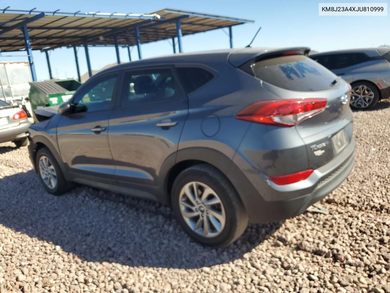 2018 Hyundai Tucson Se VIN: KM8J23A4XJU810999 Lot: 78190724