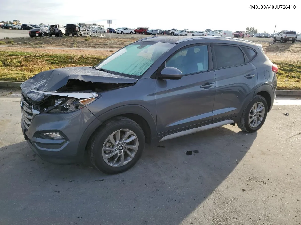 2018 Hyundai Tucson Sel VIN: KM8J33A48JU726418 Lot: 78363274