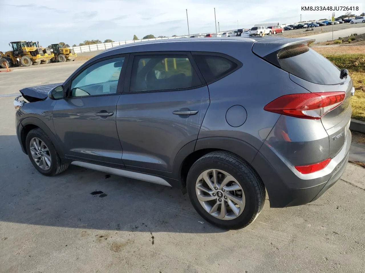 2018 Hyundai Tucson Sel VIN: KM8J33A48JU726418 Lot: 78363274