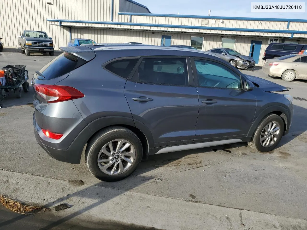 2018 Hyundai Tucson Sel VIN: KM8J33A48JU726418 Lot: 78363274