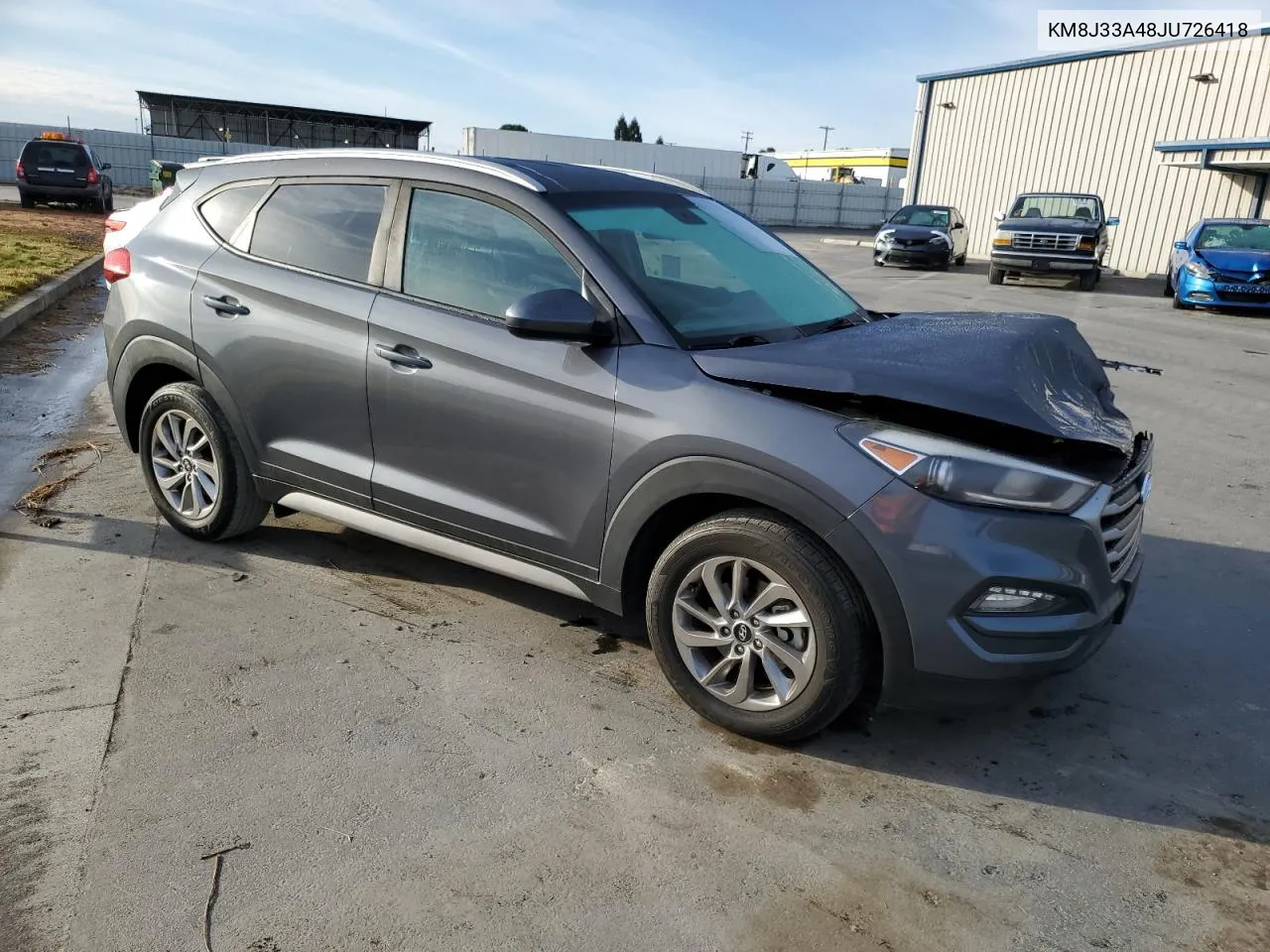 2018 Hyundai Tucson Sel VIN: KM8J33A48JU726418 Lot: 78363274