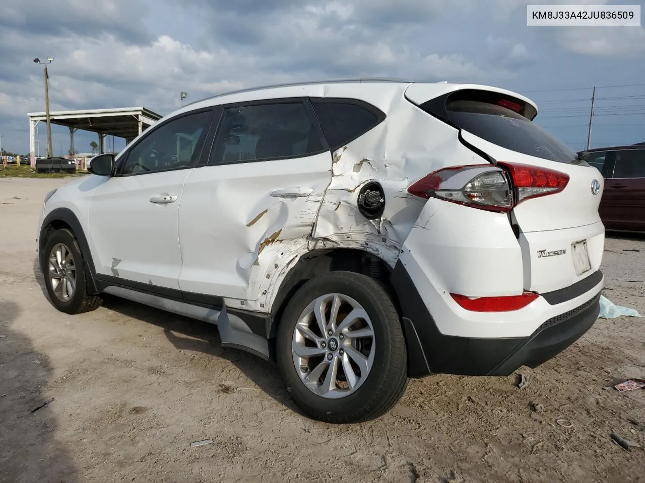 2018 Hyundai Tucson Sel VIN: KM8J33A42JU836509 Lot: 78363954