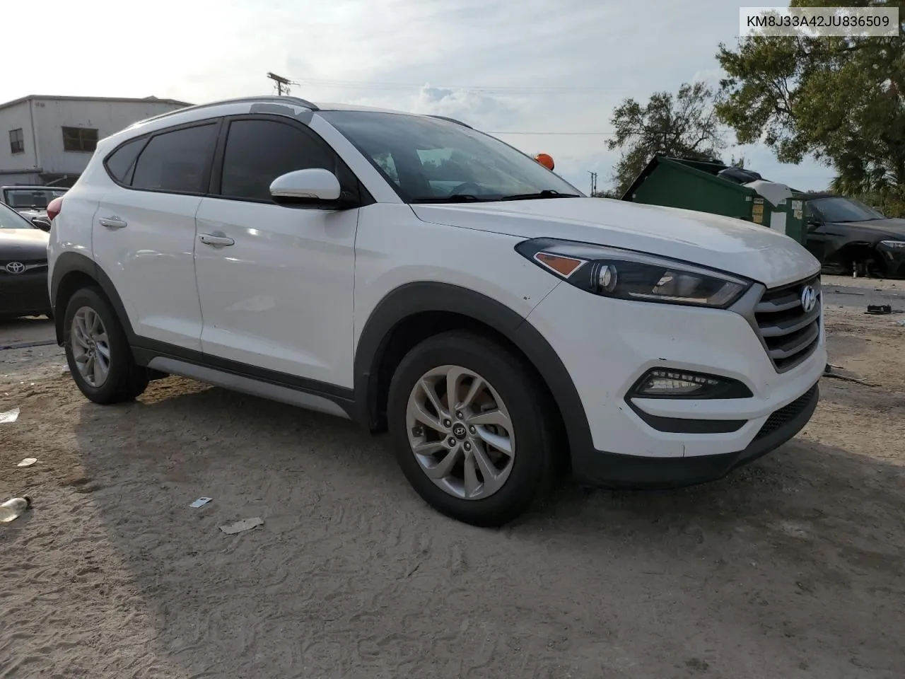 KM8J33A42JU836509 2018 Hyundai Tucson Sel