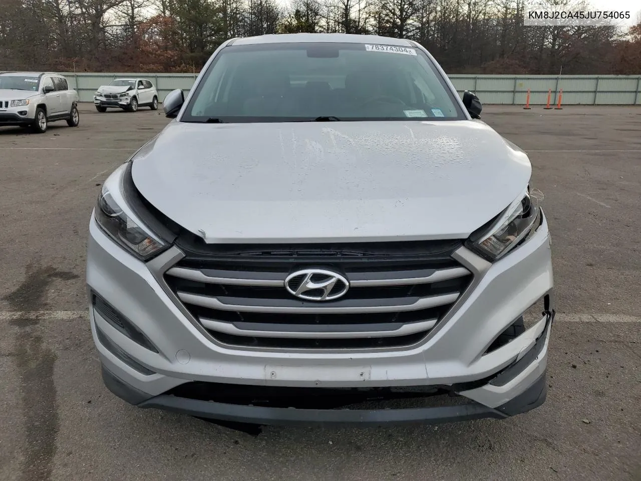 2018 Hyundai Tucson Se VIN: KM8J2CA45JU754065 Lot: 78374304