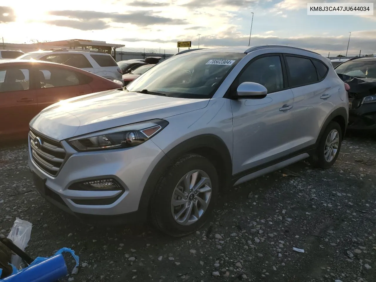 2018 Hyundai Tucson Sel VIN: KM8J3CA47JU644034 Lot: 78502304