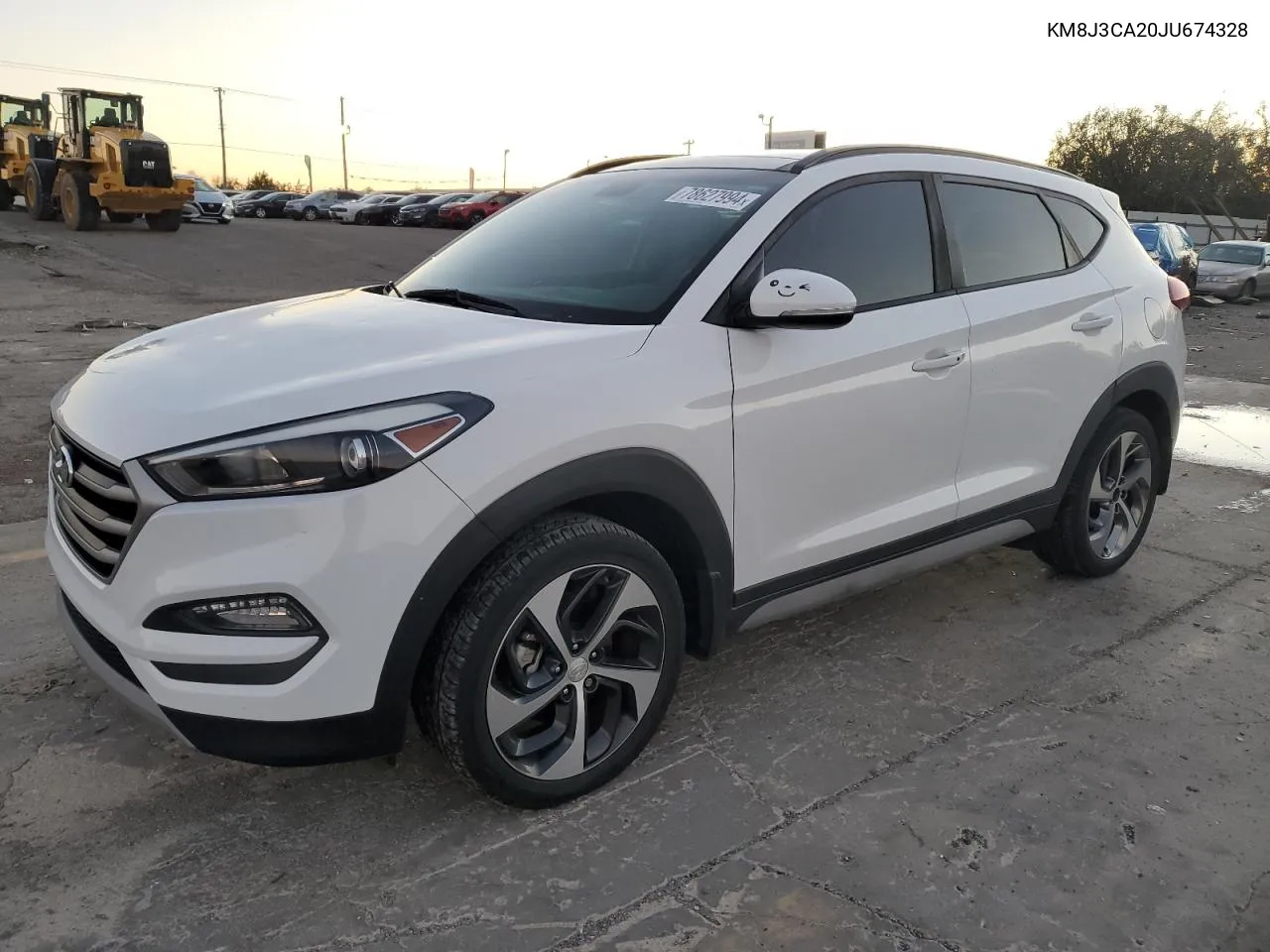 2018 Hyundai Tucson Value VIN: KM8J3CA20JU674328 Lot: 78627994