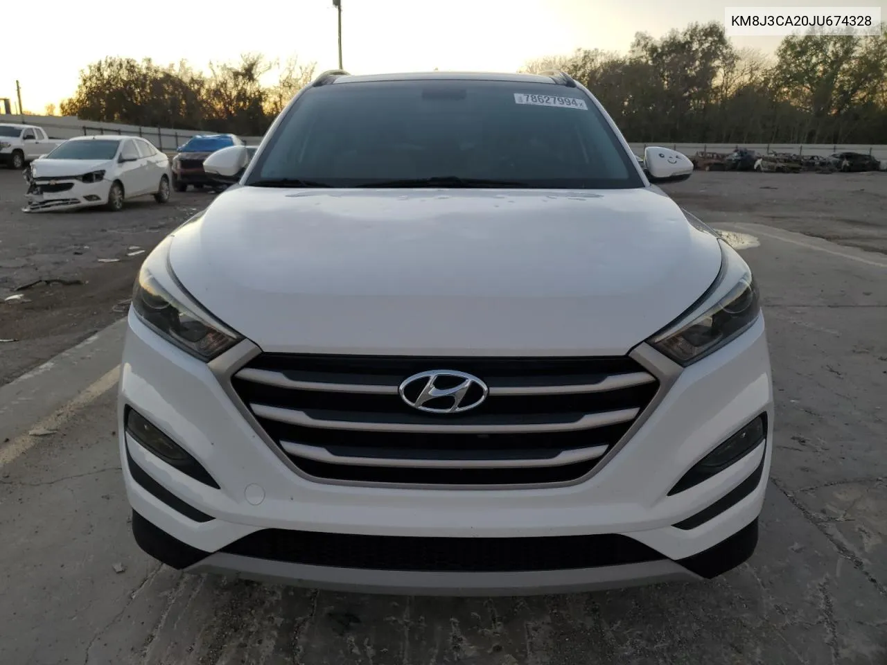 2018 Hyundai Tucson Value VIN: KM8J3CA20JU674328 Lot: 78627994