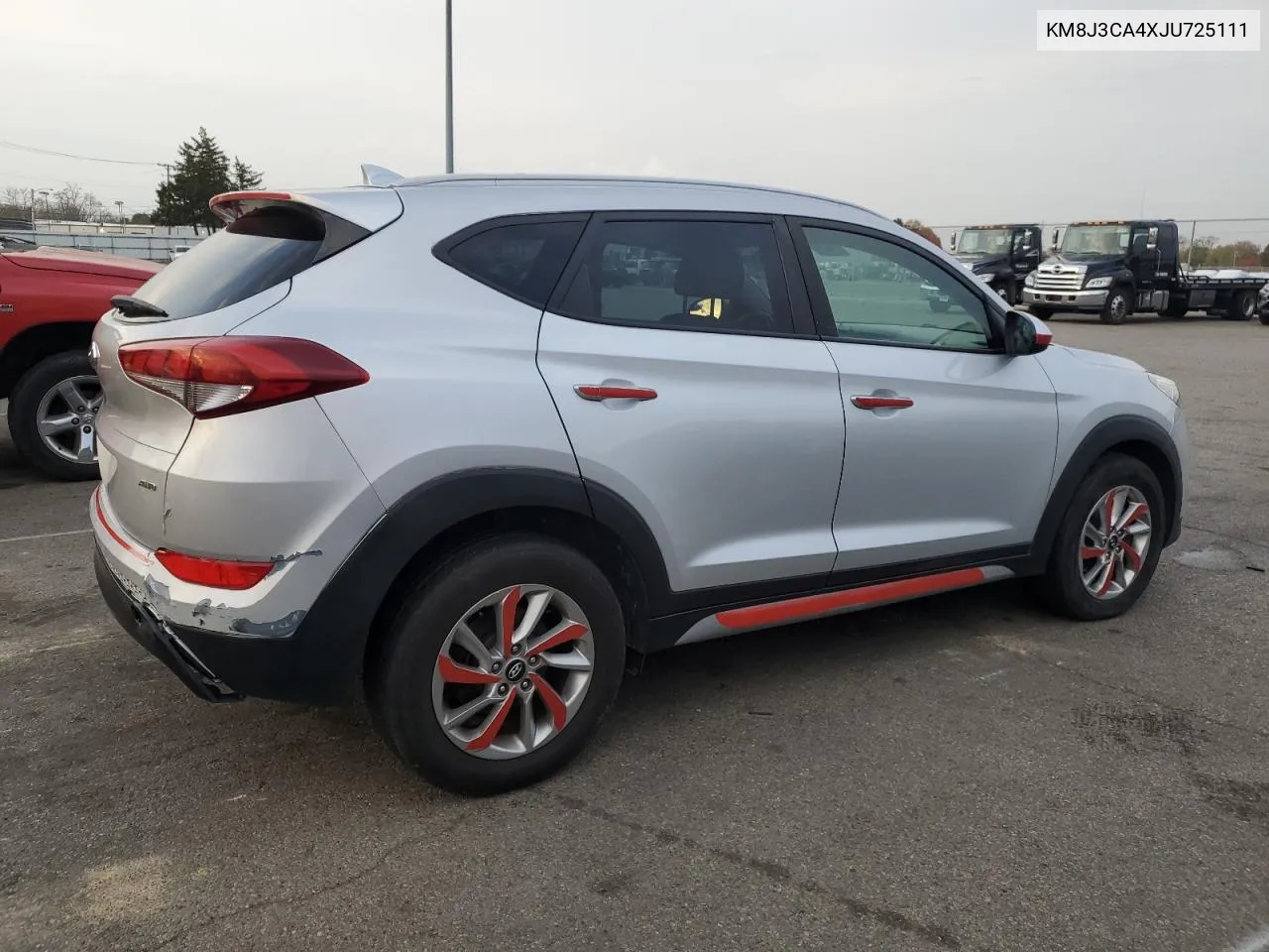 2018 Hyundai Tucson Sel VIN: KM8J3CA4XJU725111 Lot: 78646964