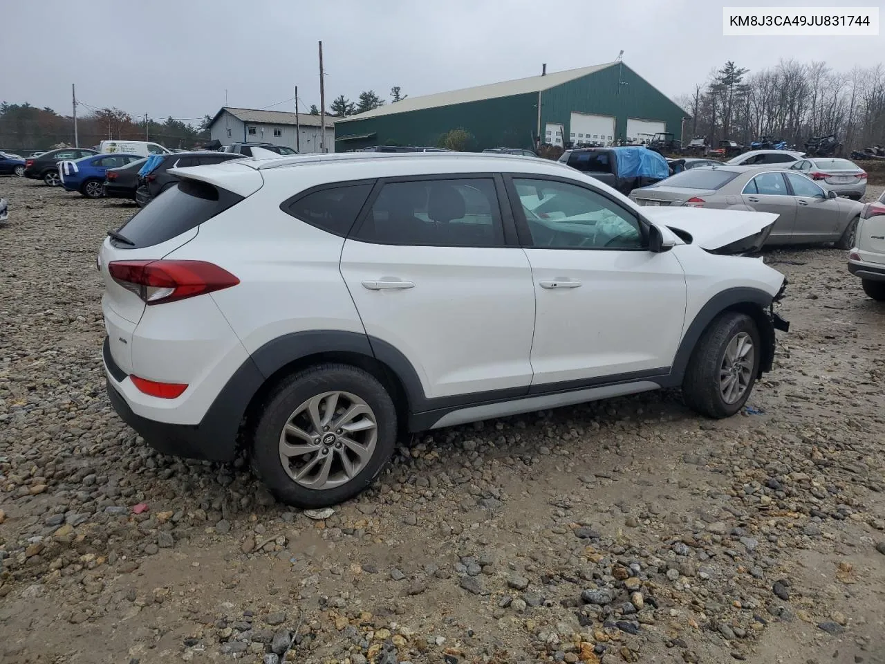 2018 Hyundai Tucson Sel VIN: KM8J3CA49JU831744 Lot: 78698784