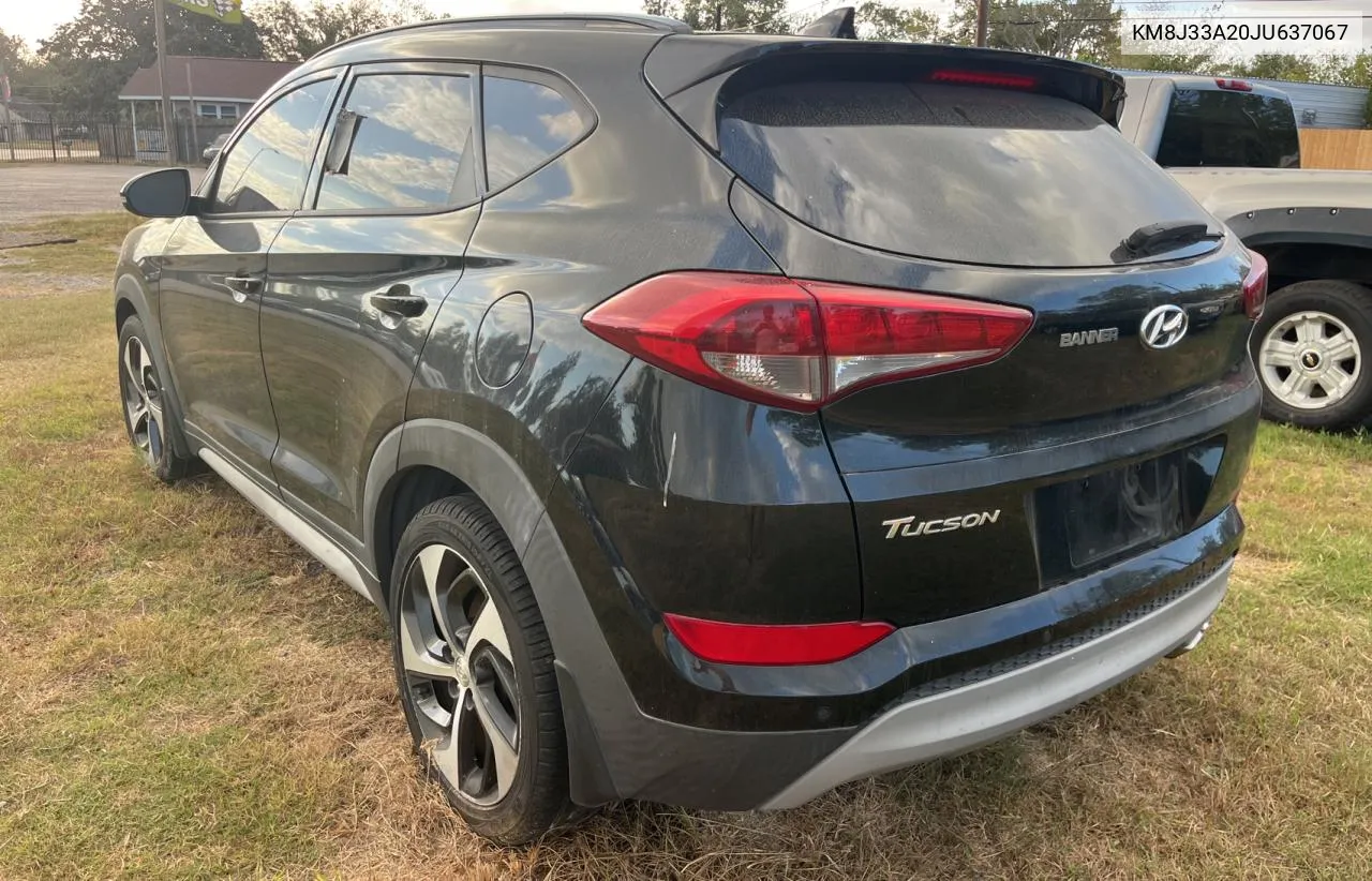 2018 Hyundai Tucson Value VIN: KM8J33A20JU637067 Lot: 78750754