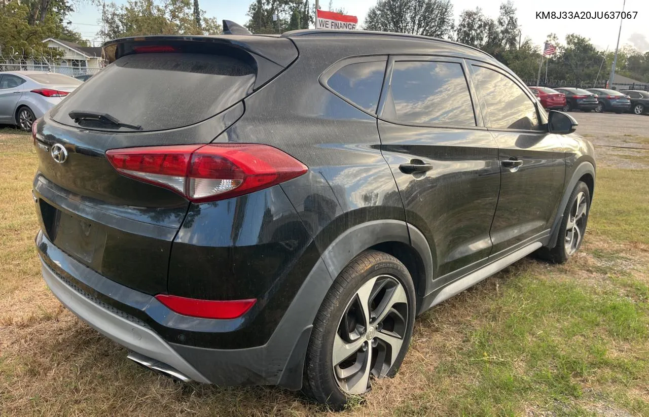 2018 Hyundai Tucson Value VIN: KM8J33A20JU637067 Lot: 78750754