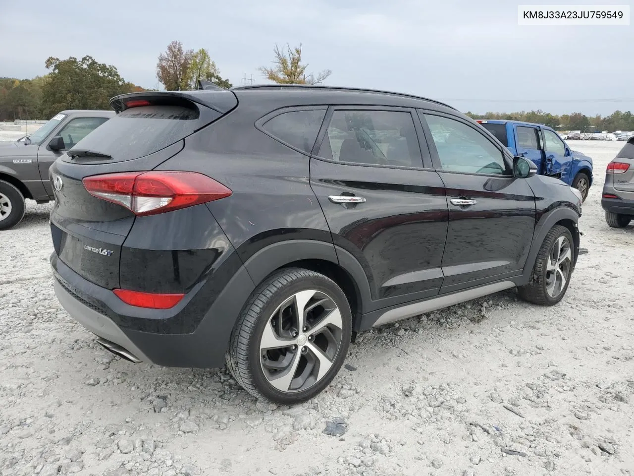 2018 Hyundai Tucson Value VIN: KM8J33A23JU759549 Lot: 78782704