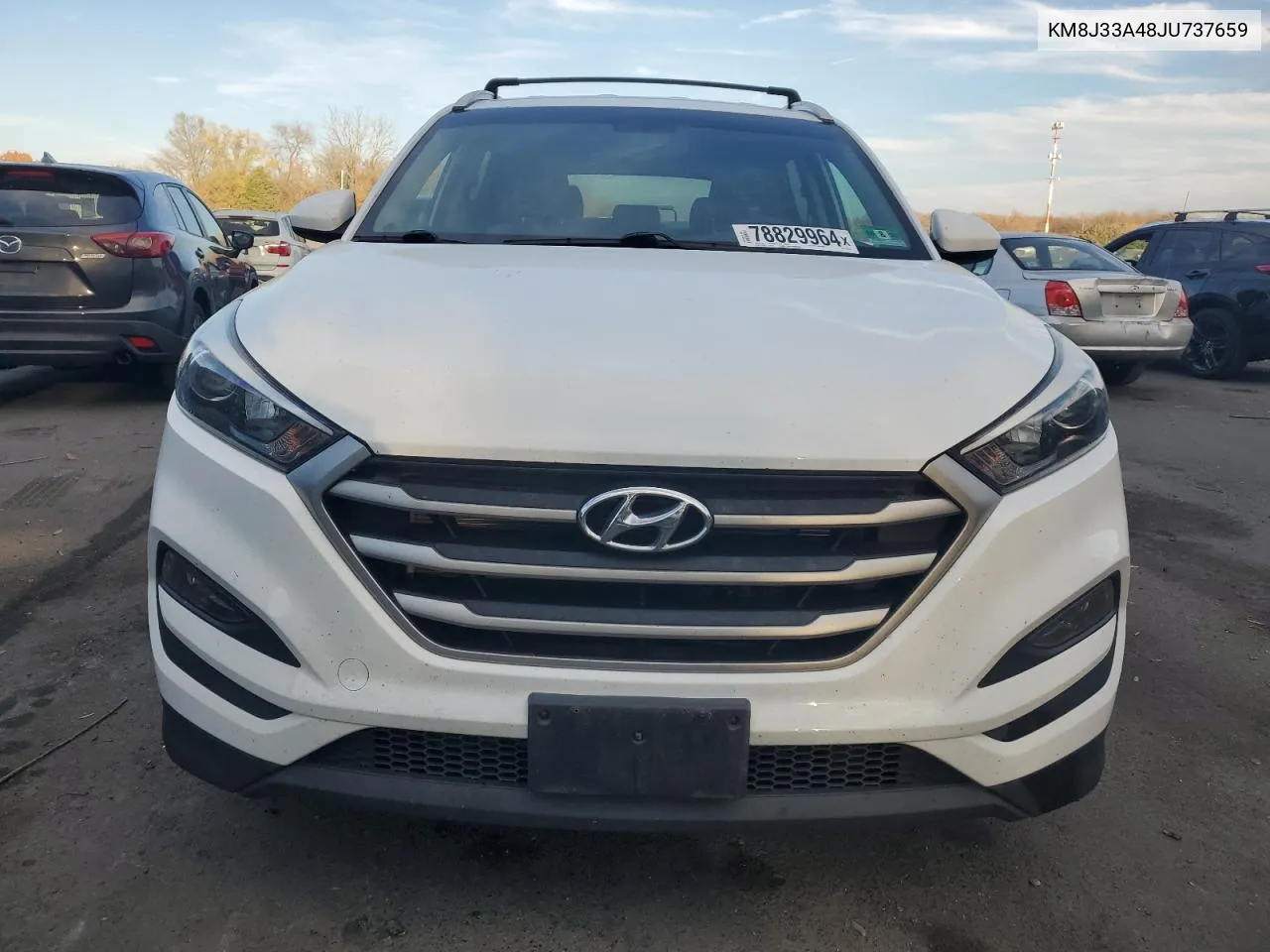 2018 Hyundai Tucson Sel VIN: KM8J33A48JU737659 Lot: 78829964