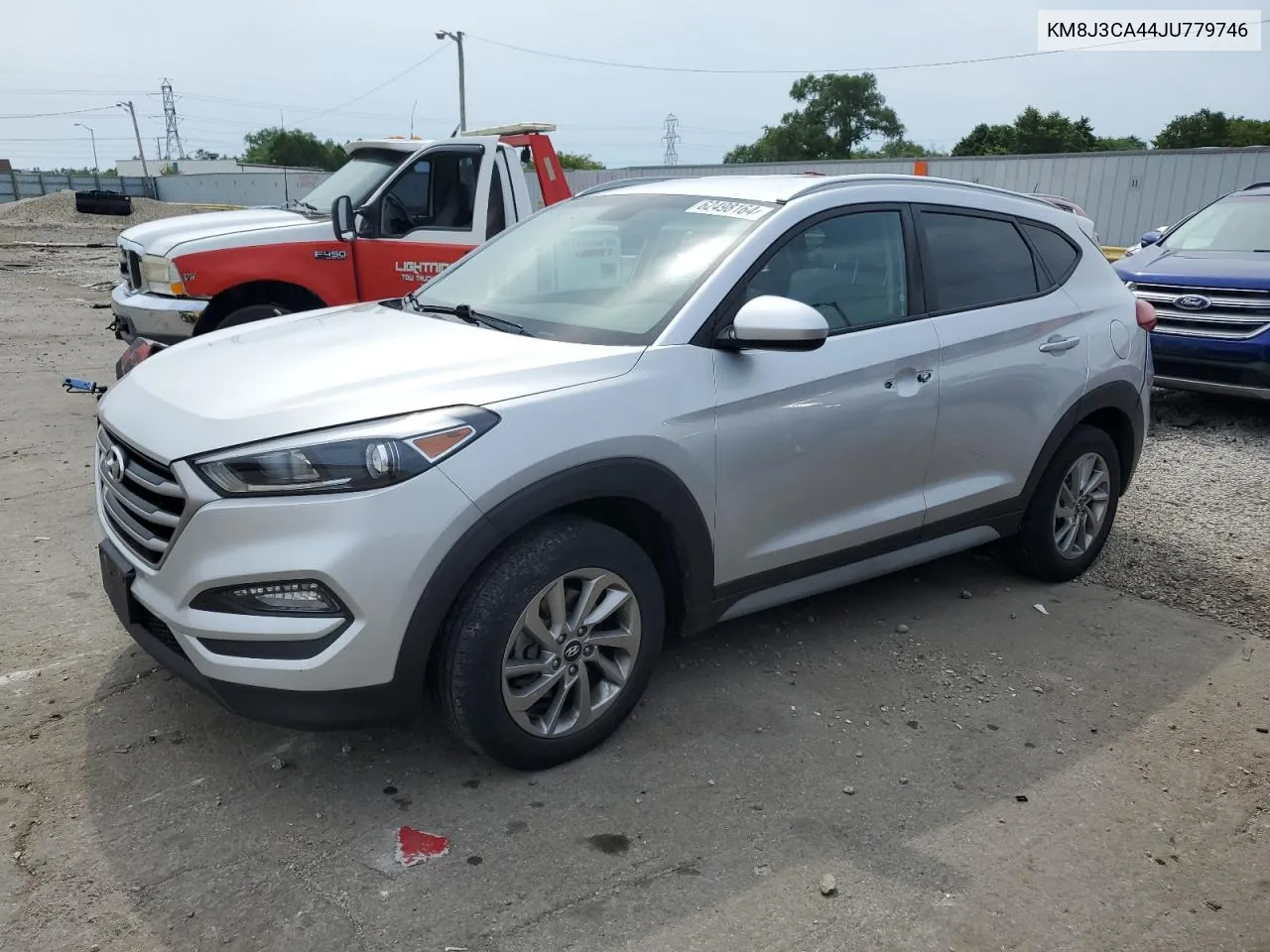 2018 Hyundai Tucson Sel VIN: KM8J3CA44JU779746 Lot: 78873534